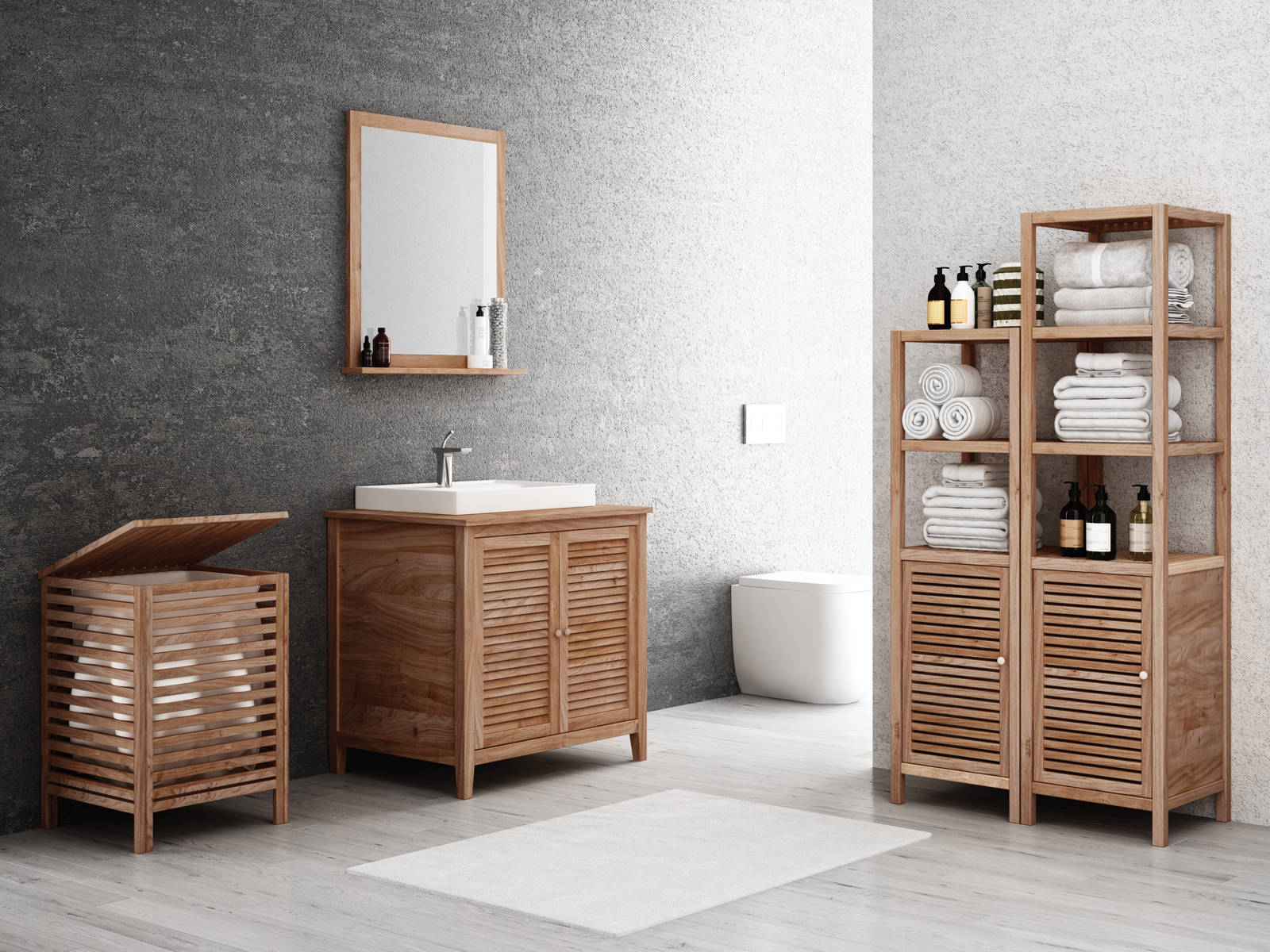Özel Ölçü Banyo Dolabı